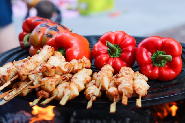 sate daging di Jakarta