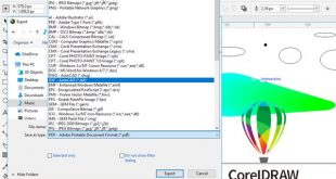 bagaimana cara mengexport gambar coreldraw
