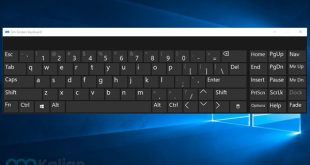 Cara Memunculkan Keyboard Di Layar Laptop