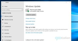 cara mematikan auto update Windows 10