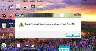 mengatasi Product Installation Error 38