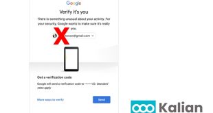 Cara Masuk Gmail Tanpa Kode Verifikasi