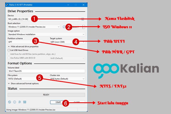 Cara Bikin Bootable Windows 11 - Gookalian